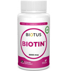 Біотин Biotus Biotin 5000 мкг 100 капс