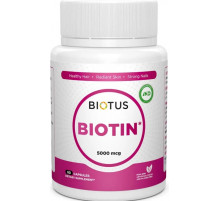 Біотиндля волосся Biotus Biotin 5000 мкг 60 капс