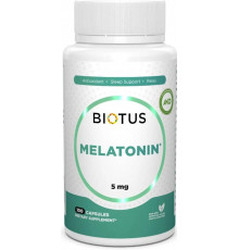 Мелатонін для покращення сну Biotus Melatonin 5 мг 100 капс