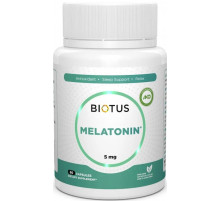 Мелатонін для сну Biotus Melatonin 5 мг 60 капс