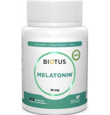Мелатонін для покращення сну Biotus Melatonin 10 мг 60 капс