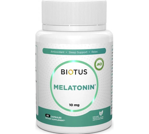 Мелатонин для улучшения сна Biotus Melatonin 10 мг 60 капс