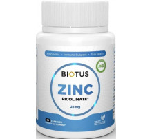 Цинк пиколинат Biotus Zinc Picolinate 22 мг 60 капс
