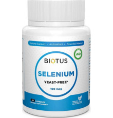 Селен без дрожжів Biotus Selenium 100 мкг 60 капс