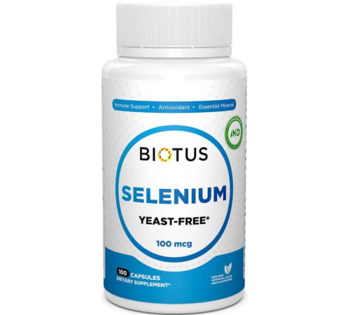 Селен Biotus Selenium 100 мкг 100 капс