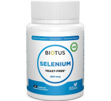 Селен Biotus Selenium 200 мкг 60 капс