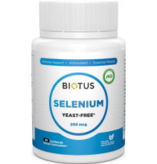 Селен Biotus Selenium 200 мкг 60 капс
