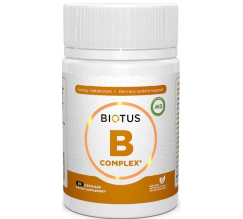 B-комплекс для нервової системи Biotus B-complex 50 капс