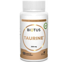 Таурін Biotus Taurine 500 мг 100 капс