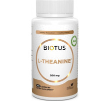 L-теанін для мозгу та нервової системи Biotus L-Theanine 200 мг 100 капс