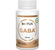 ГАМК (гамма-аминомасляная кислота) Biotus GABA 100 капс