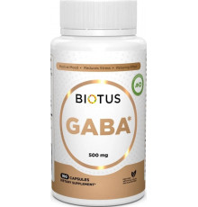 ГАМК (гамма-аміномасляна кислота) Biotus GABA 100 капс
