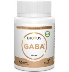 ГАМК (гамма-аміномасляна кислота) Biotus GABA 60 капс