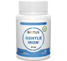 Залізо Biotus Gentle Iron 25 мг 60 капс