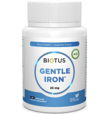 Залізо Biotus Gentle Iron 25 мг 60 капс