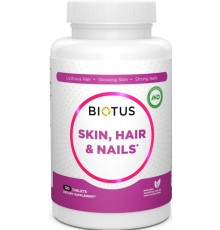 Волосся шкіра та нігті Biotus Hair Skin & Nails 120 таб