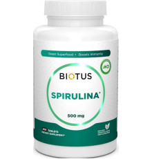 Спіруліна Biotus Spirulina 500 мг 200 таб