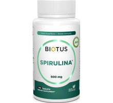 Спіруліна Biotus Spirulina 500 мг 100 таб