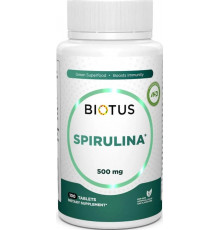 Спіруліна Biotus Spirulina 500 мг 100 таб