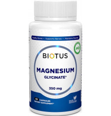 Магній гліцинат Biotus Magnesium Glycinate 60 капс