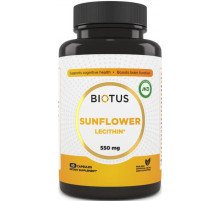 Лецитин соняшниковий Biotus Lecithin Sunflower 60 капс
