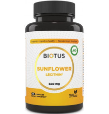 Лецитин соняшниковий Biotus Lecithin Sunflower 60 капс