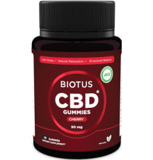 Канабідіол Biotus CBD Gummies 50 мг 30 желейных мишек