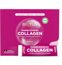 Морський колаген з гіалуроновою кислотою та вітаміном СBiotus Marine Sourced Collagen Peptid30 пак