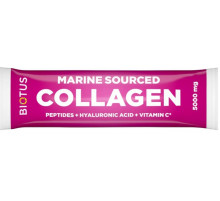 Морський колаген з гіалуроновою кислотою та вітаміном СBiotus Marine Sourced Collagen Peptid 1 пакетик