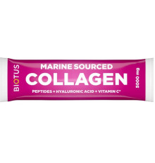 Морський колаген з гіалуроновою кислотою та вітаміном СBiotus Marine Sourced Collagen Peptid 1 пакетик