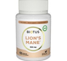 Їжовик гребінчастий Biotus Lion's Mane 500 мкг 30 капс