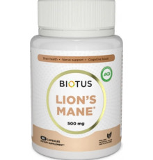 Їжовик гребінчастий Biotus Lion's Mane 500 мкг 30 капс