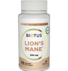 Їжовик гребінчастий Biotus Lion's Mane 500 мкг 60 капс