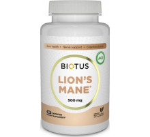 Ежовик гребенчатый Biotus Lion's Mane 500 мг 120 капс
