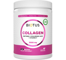 Морський колаген Biotus Marine Sourced Collagen Peptid + Hyaluronic Acid + Vitamin C 5000 мг 400 гр