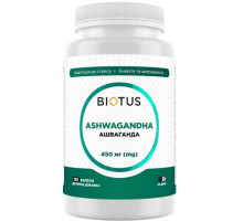 Корінь ашваганда Biotus Ashwagandha 120 капс