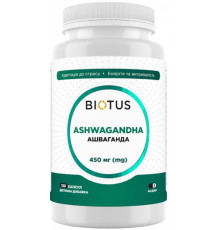 Корінь ашваганда Biotus Ashwagandha 120 капс