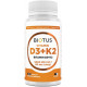 Витамины Biotus Витамин D3+К2 Vitamins D3+K2 5000 МО/50 мкг 120 капс