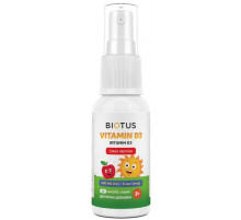 Витамин D3 для детей Biotus Vitamin D3 200 МЕ/5 мкг 30 мл яблуко