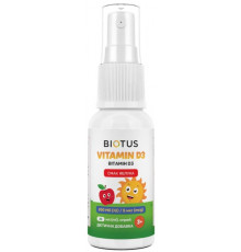 Вітамін D3 Biotus Vitamin D3 200 МЕ/5 мкг 30 мл яблуко