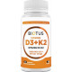 Вітамін D3+К2  Biotus Vitamin D3+K2 1000 МЕ/50 мкг 120 капс