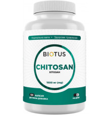 Хітозан Biotus Chitosan 1500 мг 120 капс