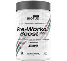 Передтренувальний комплекс Biotus Pre-workout Boost 350 г вишня