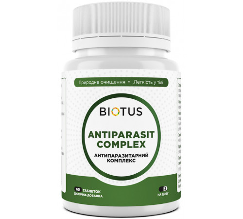 Антипаразитний комплекс Biotus Antiparasit Compleх 60 таб