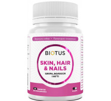 Витамины для волос кожи ногтей Biotus Skin, Hair & Nails 30 таб