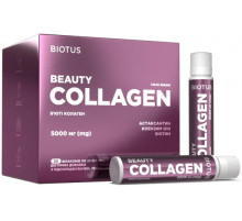 Бьюті колаген Biotus Beauty Collagen 5000 мг 30 флак (каждый по 25 мл) вишня