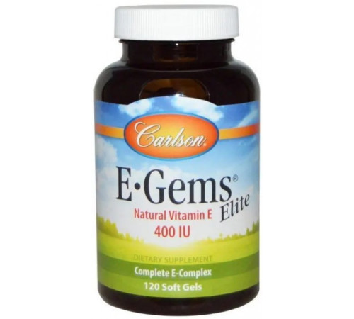 Витамин Е Carlson Vitamin E 400 МЕ 120 капсул
