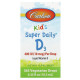 Вітамін Д3 для дітей Carlson Kid's Super Daily D3 400 МЕ10,3 мл