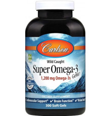 Омега-3 риб'ячий жир Carlson Super Omega-3 Gems 600 мг 300 капс