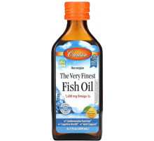 Рибя'чий жир Carlson Fish Oil 200 мл апельсин